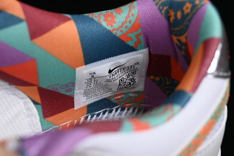 All Categories Nk SB Dunk Series Nk SB Dunk Low Low-top Shoes Nk Dunk Low "Paisley" New Cashew Flower SB Low-top Casual Sports Skateboard Shoes FN8913-141